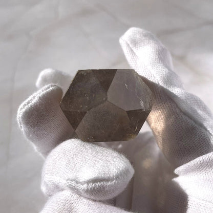 Rare Quartz fumé, Bonne énergie de l'Oural, Cristal maître, Record keeper