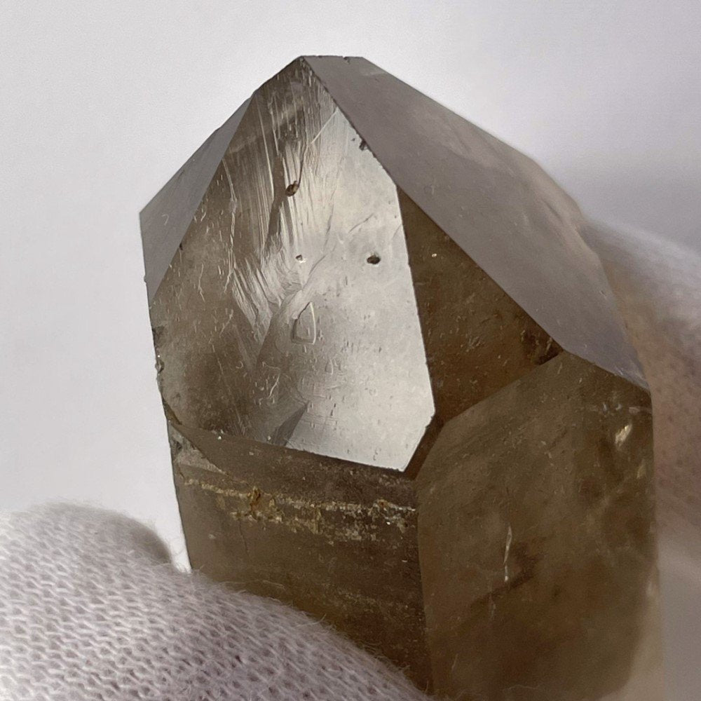Rare Quartz fumé, Bonne énergie de l'Oural, Cristal maître, Record keeper