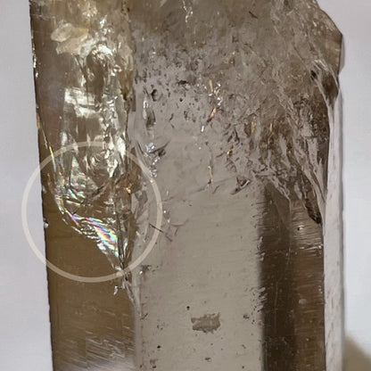 Vibration très élevée de l'himalaya, Quartz fumé du Gauri Shankar