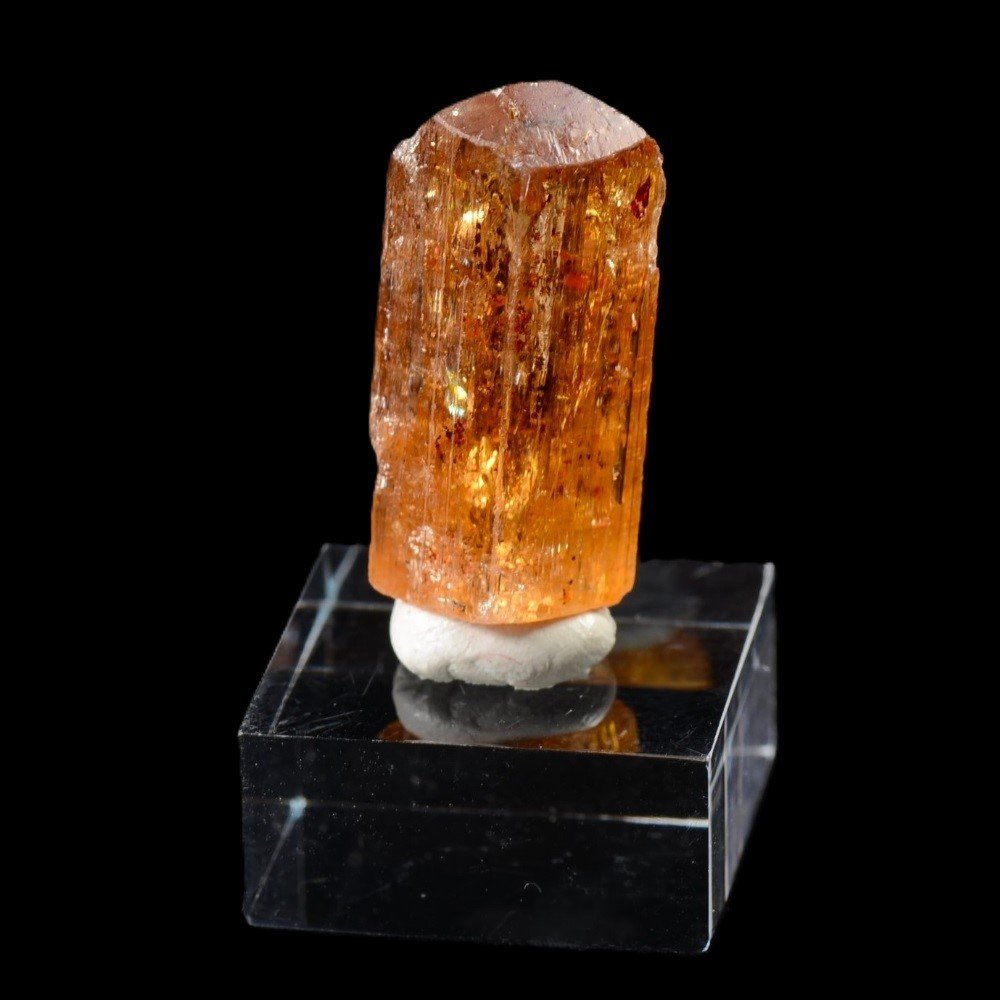Topaze impériale, haute énergie, qualité gemme, anciens stock