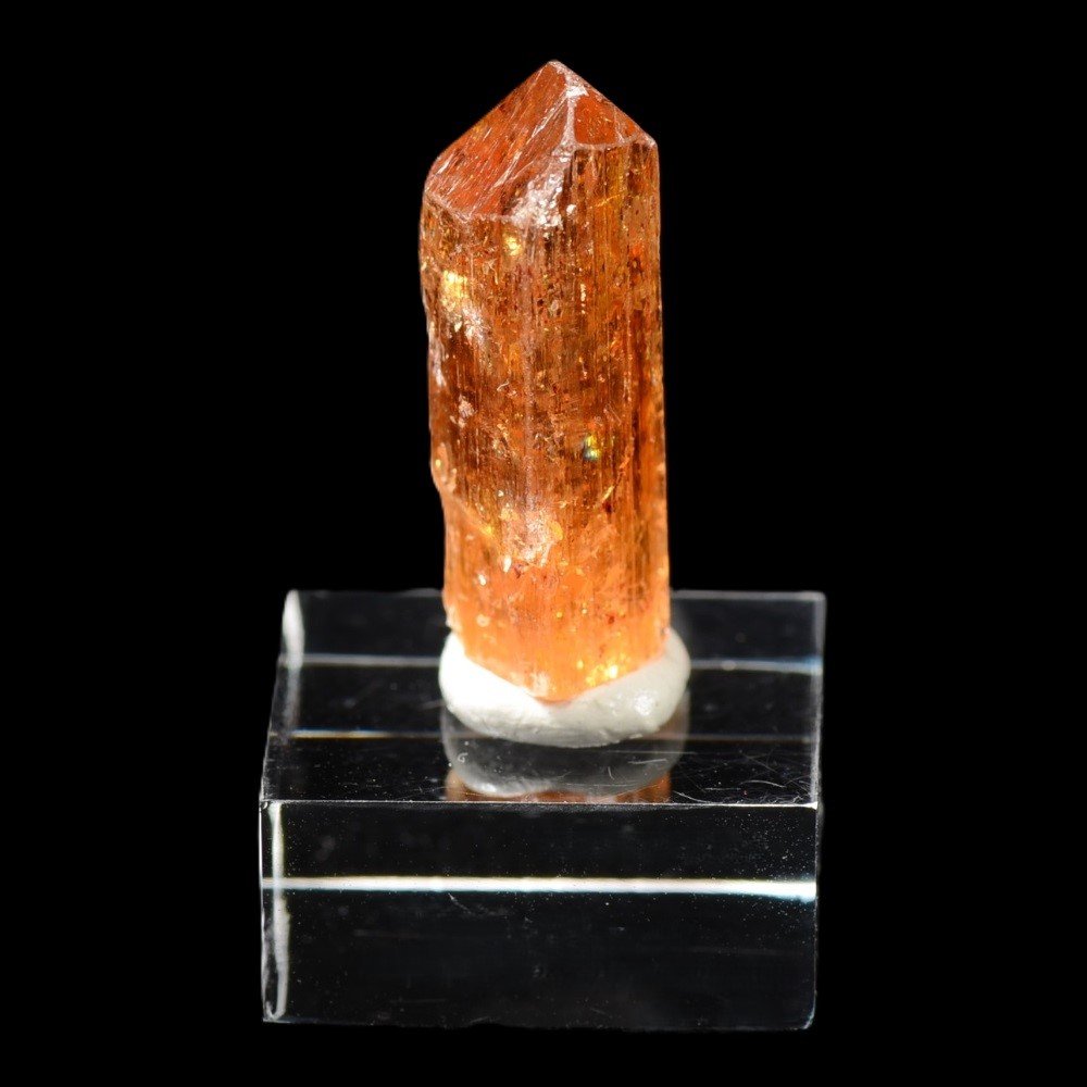 Topaze impériale, haute énergie, qualité gemme, anciens stock