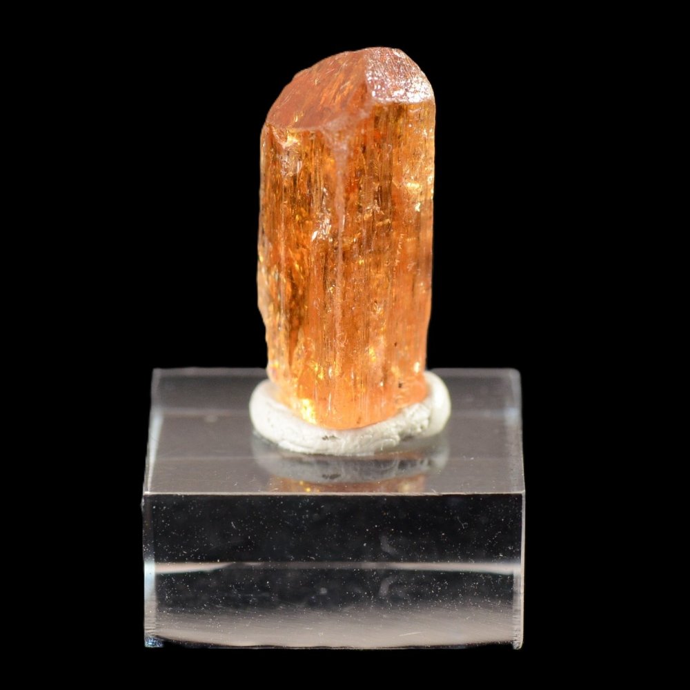 Topaze impériale, haute énergie, qualité gemme, anciens stock