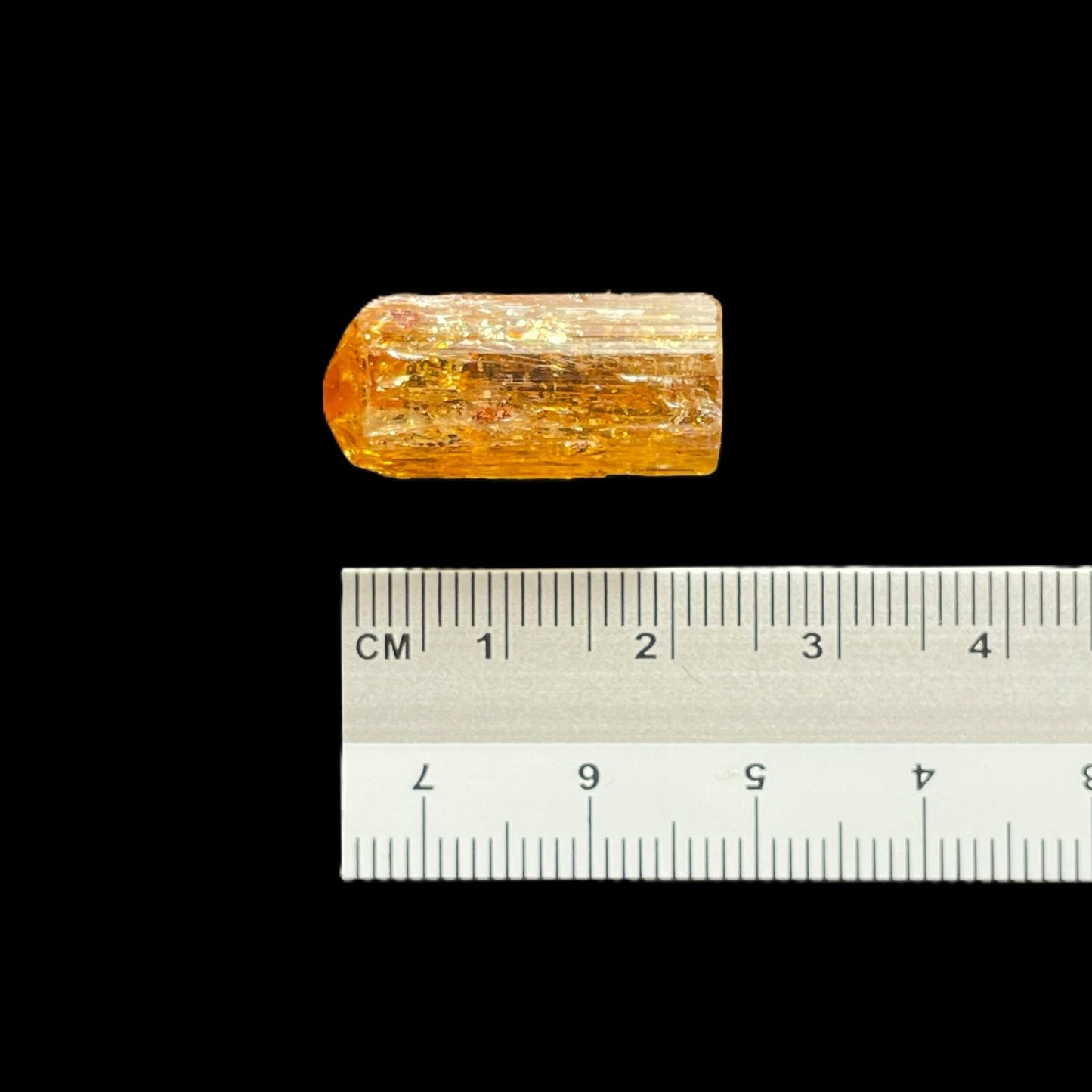 Topaze impériale, haute énergie, qualité gemme, anciens stock