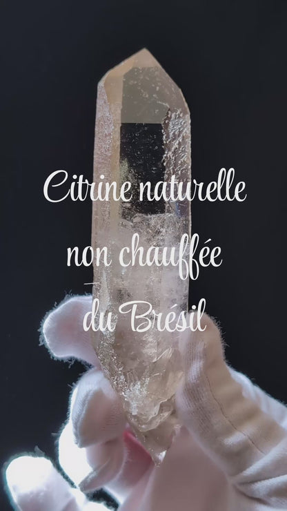 Rare citrine naturelle non chauffée, Master crystal et Starbrary - 2