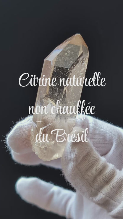 Rare citrine naturelle non chauffée, Master crystal et Starbrary - 3