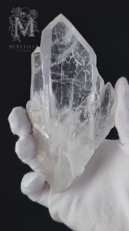 Quartz de Corinto — Très rare Maître Cristal tabulaire & Starbrary