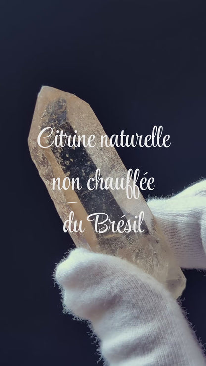 Rare citrine naturelle non chauffée, Master crystal et Starbrary - 6