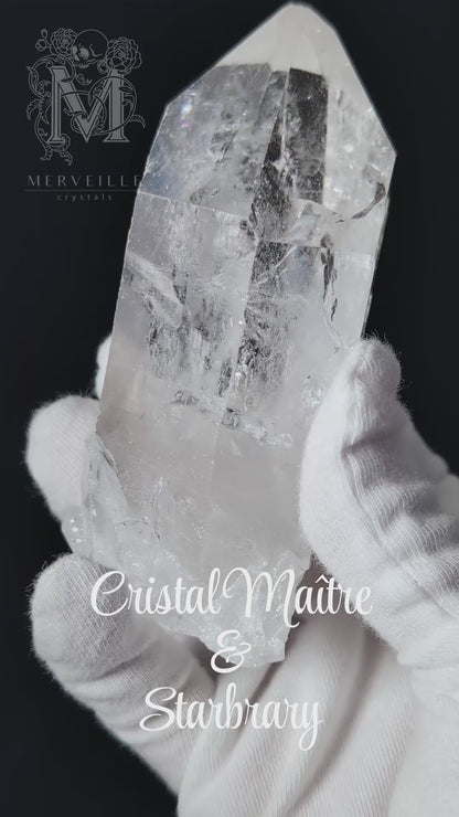 Quartz de Corinto de haute qualité — puissant cristal maître & Starbrary