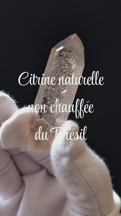 Rare citrine naturelle non chauffée, Master crystal et Starbrary - 7