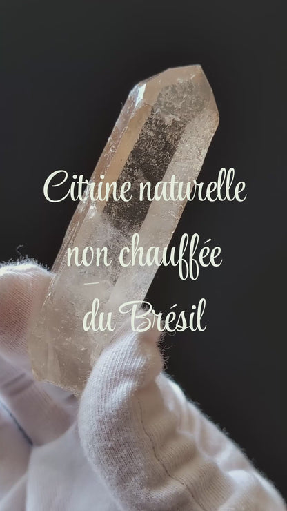 Rare citrine naturelle non chauffée, Master crystal et Starbrary - 4