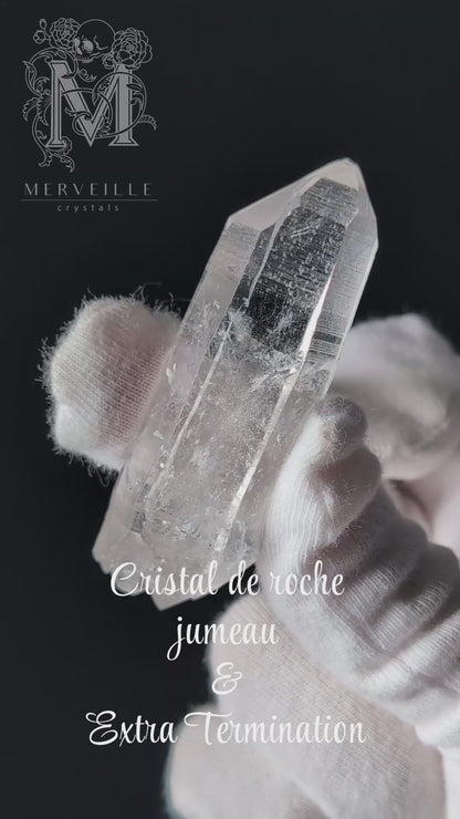 Cristal maître de Zeca de Souza – Twin & ET (Extra Termination / Extraterrestre)