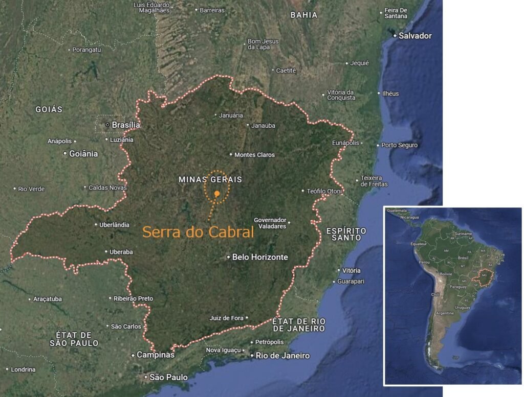 minas gerais, bahia, goias