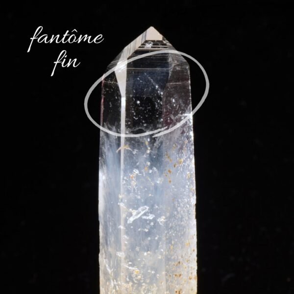 Quartz lémurien de Colombie Blue Mist DT