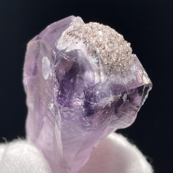 Améthyste à Cristobalite Snow Cap