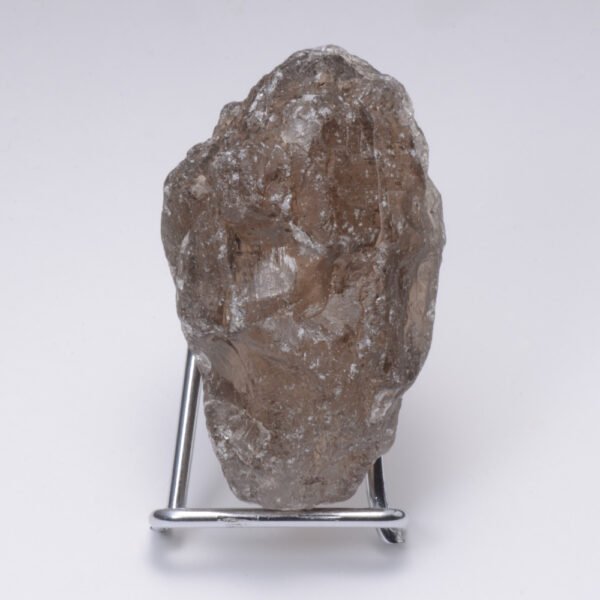Quartz fumé d'Afrique du Sud, gravé, fondu