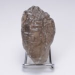 Quartz fumé d'Afrique du Sud, gravé, fondu