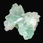 Apophyllite verte à haute vibration pour la méditation et la guérison