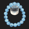 Bracelet en aigue-marine, perles généreuses et belle transparence