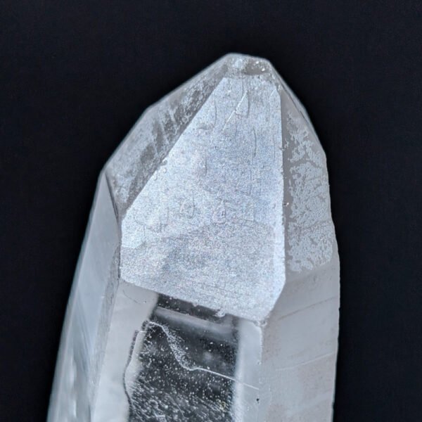 Cristal lémurien à belle énergie, avec stries lémuriennes et Record Keepers recordkeeper